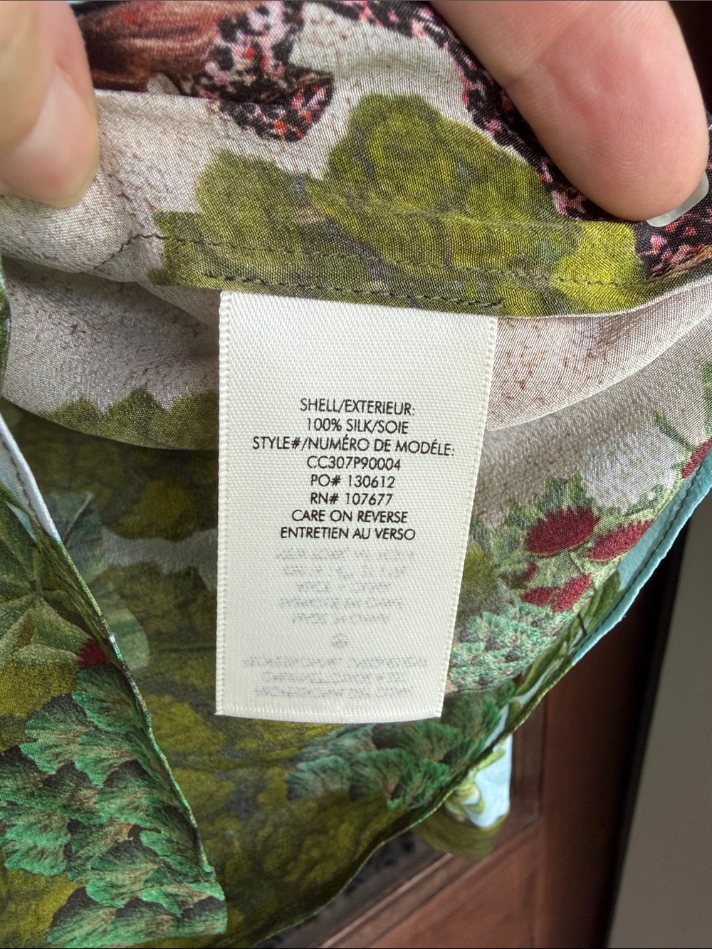 *RARE* Alice + Olivia Willa Couture Palace Silk Blouse. Size M - Picture 4 of 5